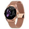 IP68 Waterproof Square Alloy Heart Rate Monitoring Smartwatch Unisex Fitness Bracelet Kw10