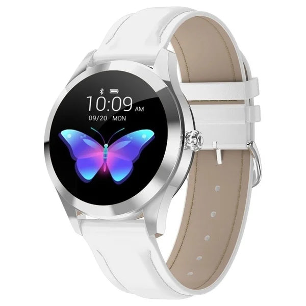 IP68 Waterproof Square Alloy Heart Rate Monitoring Smartwatch Unisex Fitness Bracelet Kw10