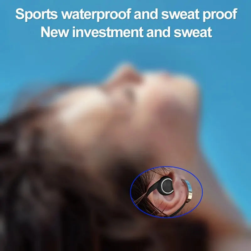 Wireless Headphones Bluetooth 5.2 Game Earphones With Mic Single in-Ear Sport Waterproof TWS Earbuds Bluetooth Handsfree Headset
