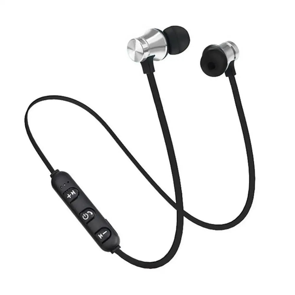 Sports Running Bluetooth 4.2 Earphone Magnetic Wireless Headphones With HD Microphone Bass 3D Stereo Earphones