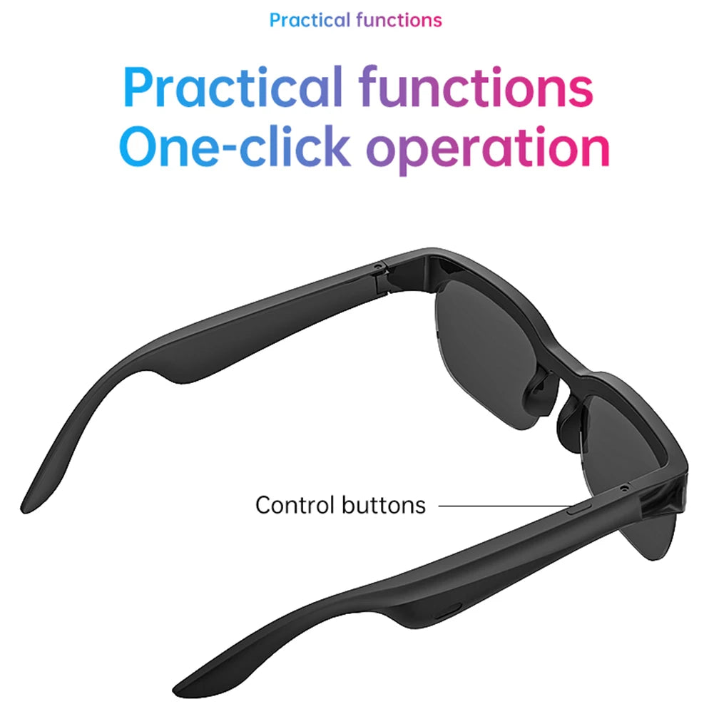 Wireless Bluetooth Headset with Stereo Sound BT 6.0 Earphone with Microphone Long Battery Life for Music Calls and Sports