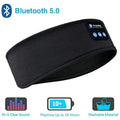 Sleeping Bluetooth 5.0 Earphones Sports Elastic Headband Wireless Headphones Music Eye Mask Wireless Bluetooth Headset Headband