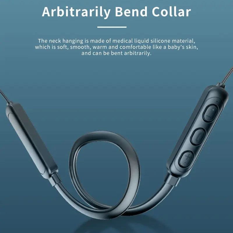 Wireless Bluetooth 5.1 Earphones Headphone Sports Gaming Handsfree Neckband Earbuds TWS Music Headset With Mic For iPhone Xiaomi